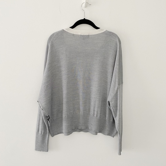 G-Star Raw Core Knitted Wool Sweater in Grey Heather - Picture 7 of 9